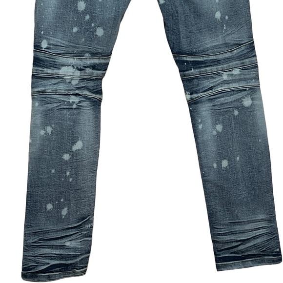 Dope Carson Distressed Denim Size 30 Blue Jeans - Picture 7 of 8